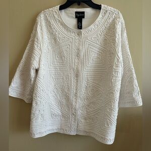 Maggie Barnes Ribbon Embroidered Jacket